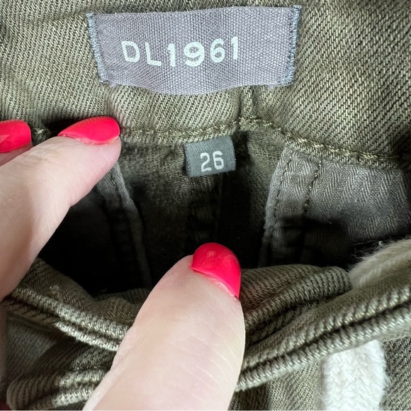 DL1961 Green Sporty Gwen Jogger Pants - Picture 5 of 8